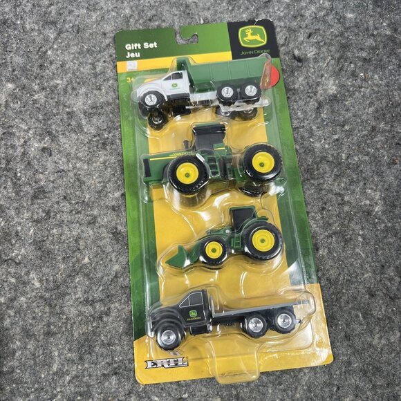 NEW John Deere 4 Vehicle Gift Set Dump Truck Tractor Loader /2010 - Picture 11 of 11